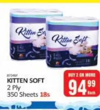 Kitten soft 2 ply