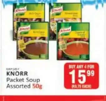 KitKat Cash and Carry Knorr packet soup assorted offer