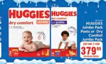 KitKat Cash and Carry Huggies jumbo pack pants or dry comfort jumbo pack offer