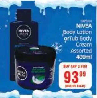 KitKat Cash and Carry Body lotion nivea offer