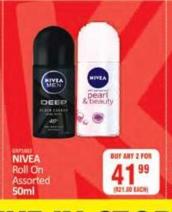 KitKat Cash and Carry Nivea roll on offer