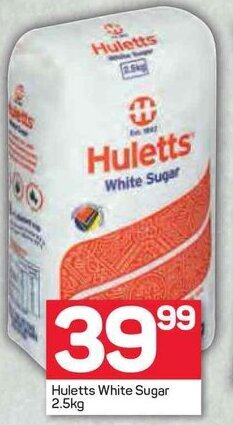 Pick n Pay Huletts White Sugar 2,5kg offer