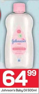 Pick n Pay Johnson's Baby Oil 500ml offer