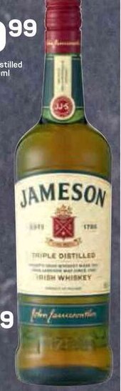 Pick n Pay Jameson Triple Distilled Irish Whiskey 750ml offer