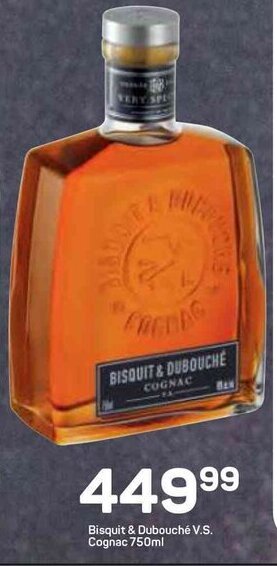 Pick n Pay Bisquit & Dubouché V.S. Cognac 750ml offer