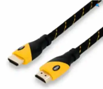 Aerial king 3m hdmi 2 mesh cable – black