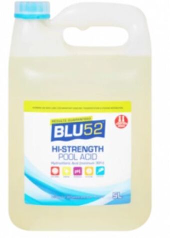Blu52 hi-strength pool acid 5l
