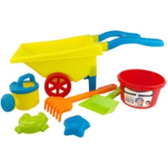 6-piece beach set with wheelbarrow