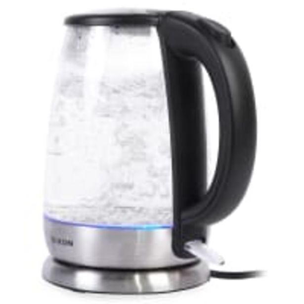 Dixon illuminating glass cordless kettle offer at Cash Crusaders