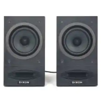 Cash Crusaders Dixon usb-powered desktop stereo speakers offer