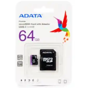 Adata 64gb micro sd card with adapter