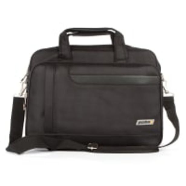 Pcbox 15" expandable laptop shoulder bag offer at Cash Crusaders