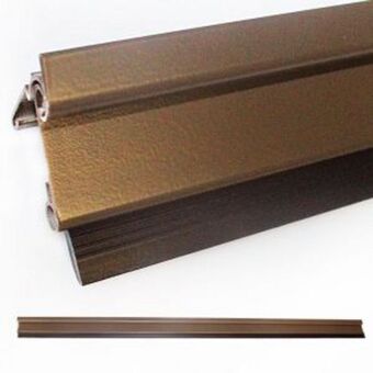 Draft excluder, aluminium, bronze