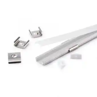 Led profile, aluminium, 17.5mm x 8.5mm x 2 meter