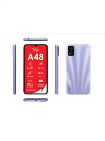 OK Furniture Vodacom itel a48 6.1" 4g dual sim 16gb smartphone offer