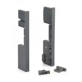 Starbox slim drawer front ends, h171mm, 1 pair, grey