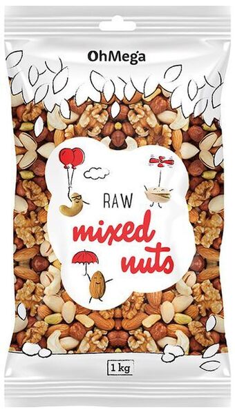 Faithful to Nature Oh mega raw mixed nuts offer