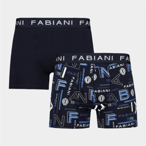 2pack graphic boxer briefs offer at Fabiani