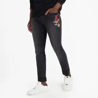 Fabiani Napoli badged skinny denim offer