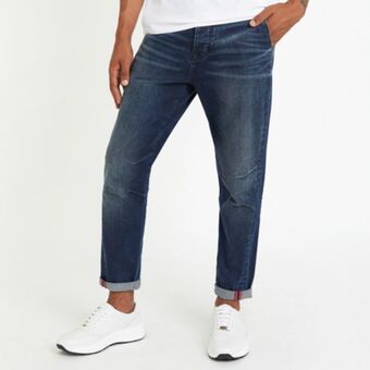 Lucca styled tapered denim