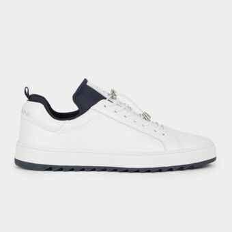 Fabiani Leather court sneakers offer
