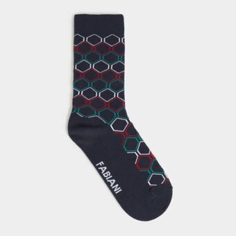 Fabiani Hexagon ankle socks offer