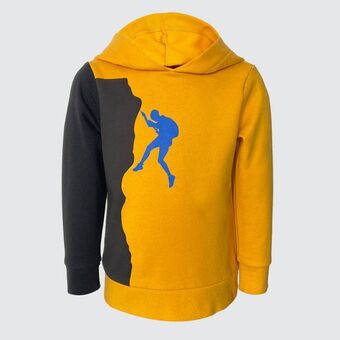 Colour-block hoodie