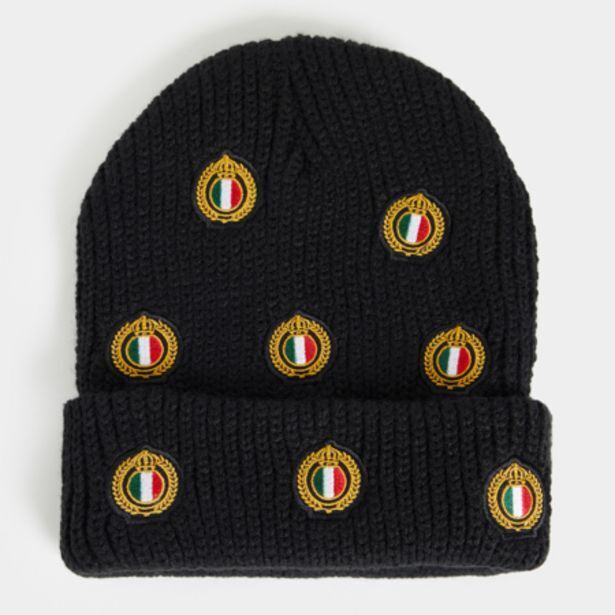 Fabiani crest beanie offer at Fabiani