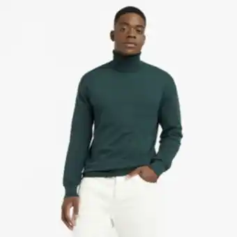 Markham Mkm forest green poloneck sweater offer