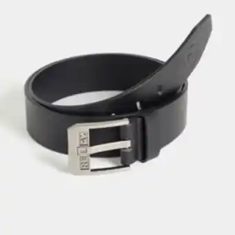 Markham Rj black branded prong belt offer
