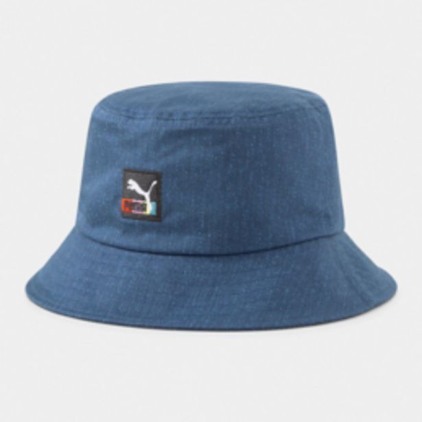 Puma navy prime bucket hat offer at Sportscene