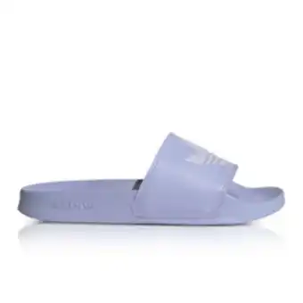 Sportscene Adidas originals women's adilette lite lilac slide offer