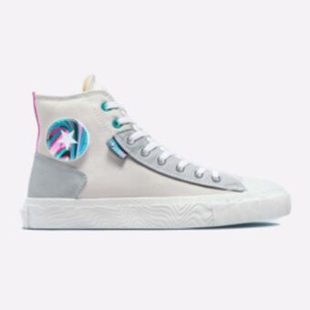 Sportscene Converse junior craft mid grey sneaker offer