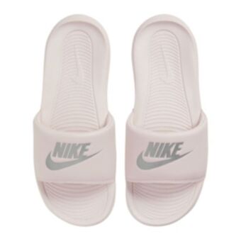 Nike women's victori one pink slide