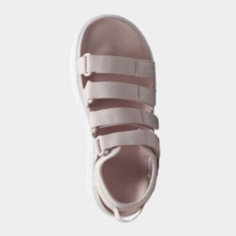 Sportscene Nike women's icon classic pink/white sandal offer