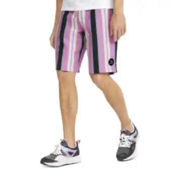 Sportscene Puma men's swxp white shorts offer