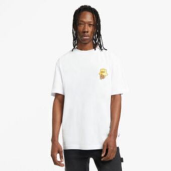 Sportscene Redbat men's white relaxed t-shirt offer