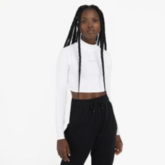 Sportscene Redbat classics women's white cropped top offer