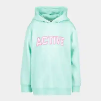 Totalsports Girls ts graphic mint hoodie offer
