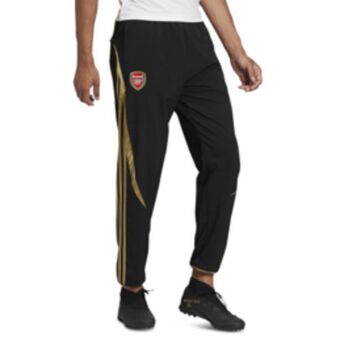 Totalsports Men's adidas arsenal teamgeist woven black pants offer