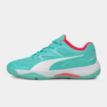 Totalsports Women's puma solar flash turquoise/white shoe offer