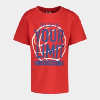 Totalsports Boys ts red graphic cotton tee offer