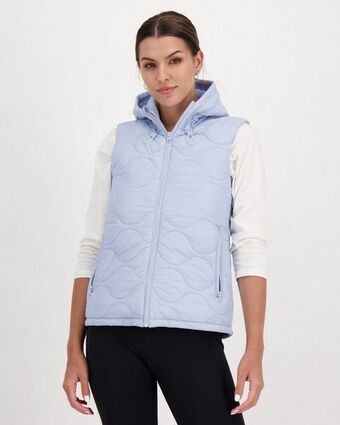 Rare earth women's elena active puffer vest