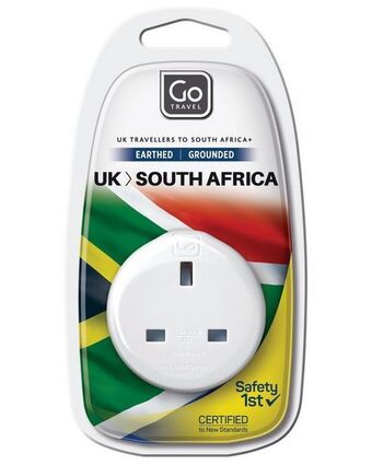 Go travel uk-sa adaptor