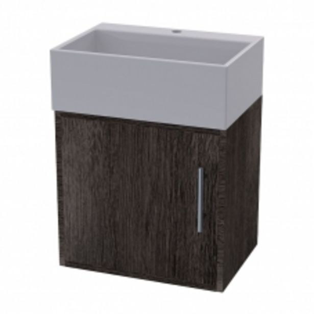 Cube wall hung unit age stone + tr4128 santos basin offer at Bathroom Bizarre