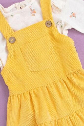 MRP Pinafore dress + top set offer