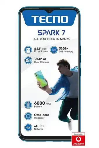 MRP Tecno spark 7 offer