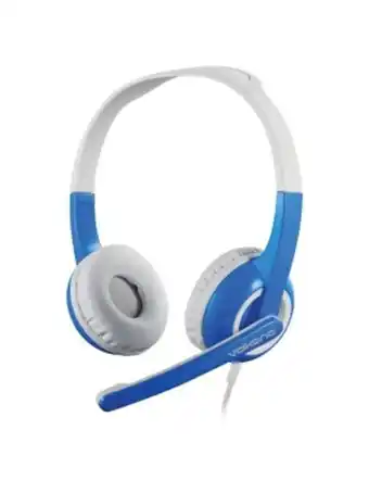 House & Home Volkano kids chat jnr headset with mic - blue vk-6512-bl offer