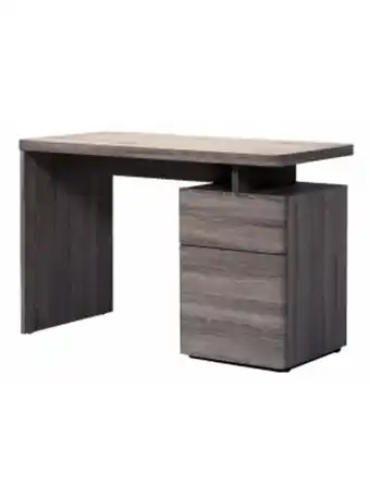 House & Home Mapel grey oak office desk offer