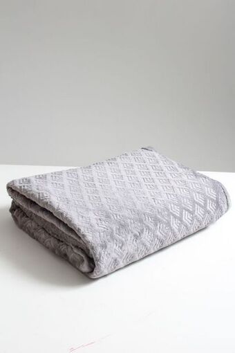 Sheet Street Rovia flannel blanket l180xw200cm offer